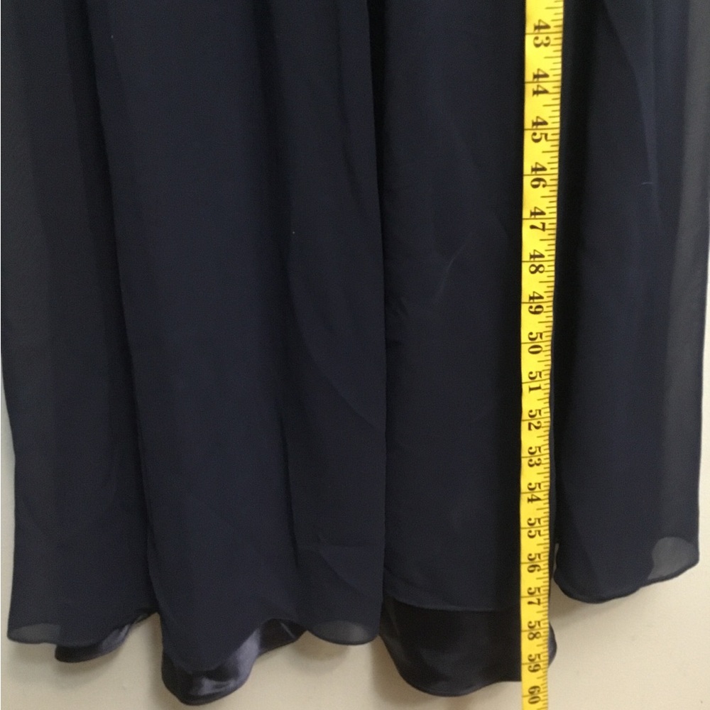Bari Jay One-Shoulder Navy Dress - Picture 10 of 14
